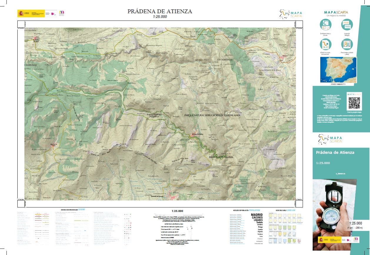 mapa prádena